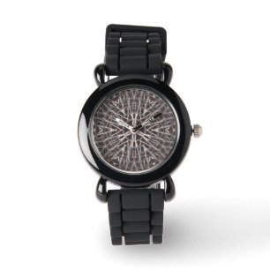 Metallic Metal Mesh Silver Watch