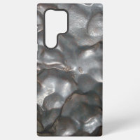 Metallic Meteorite Rock Pattern,