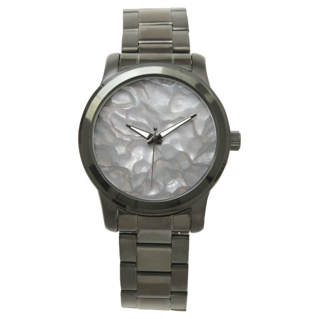 Metallic Meteorite Rock Print, Watch (Front)