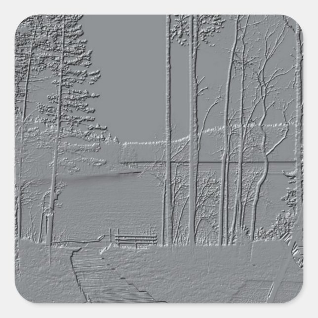 "Metallic Nature" stickers (Front)