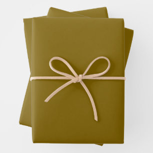 metallic olive-gold vinyl wrap wrapping paper sheet