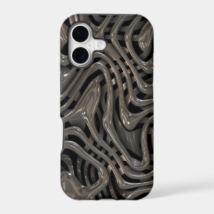 Metallic Ooze - Cool Liquid Metal Look Pattern