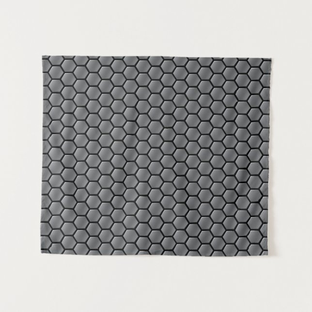 Metallic Pattern tapestry (Front (Horizontal))