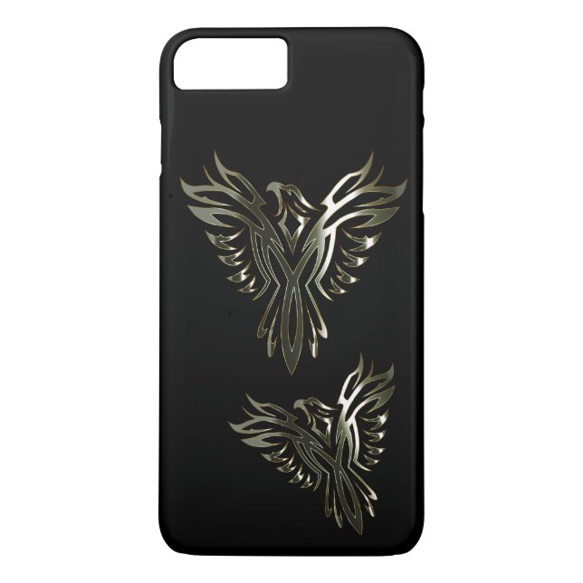 Metallic Phoenix Case-Mate iPhone Case (Back)