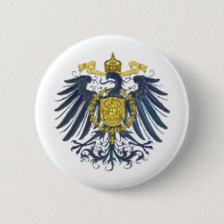 Metallic Preussian Eagle 6 Cm Round Badge