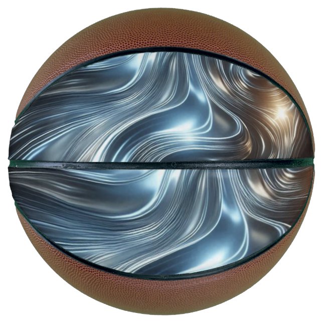 Metallic Rivers of Light  Basketball (Front)