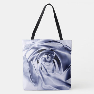 Metallic Rose Grey Tote Bag