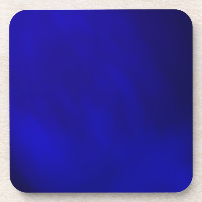Metallic Royal Blue Coaster (Front)