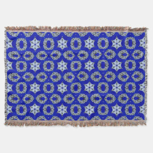 metallic shimmer throw blanket