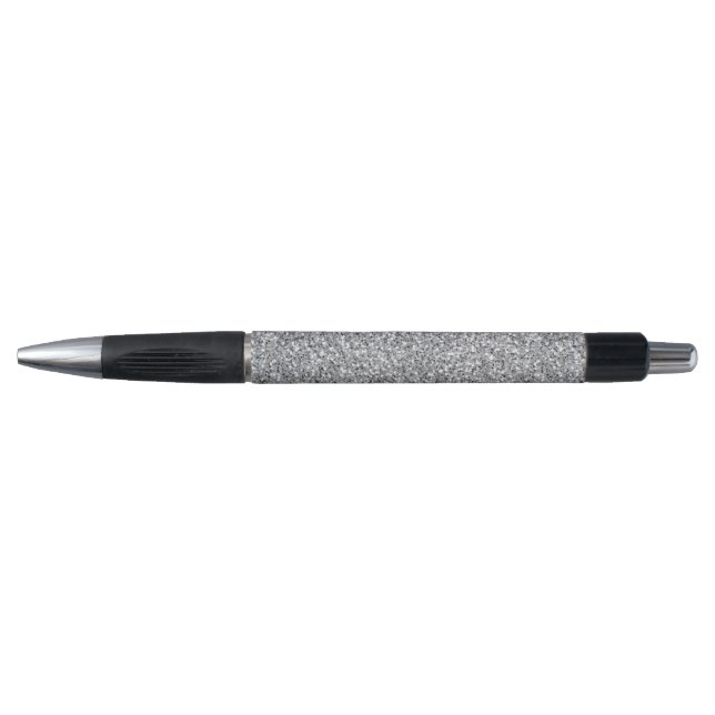 Metallic Silver Glitter (Front)