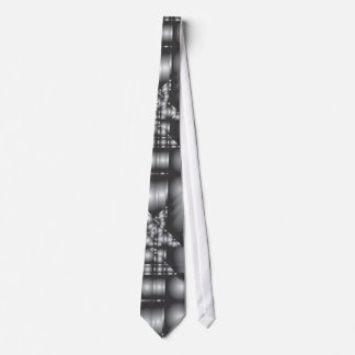 Metallic Silver Tie
