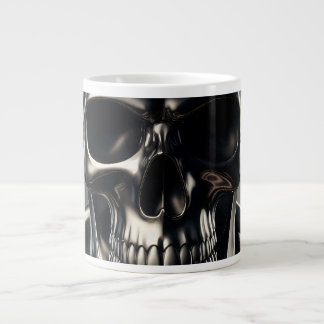 Metallic Skull Coffee Mug