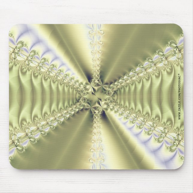 Metallic Star Mouse Mat (Front)