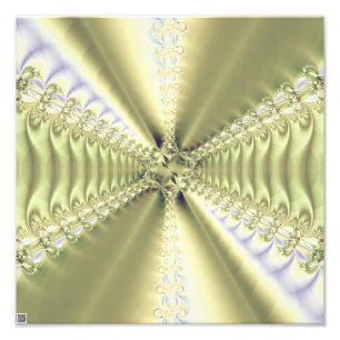 Metallic Star Photo Print