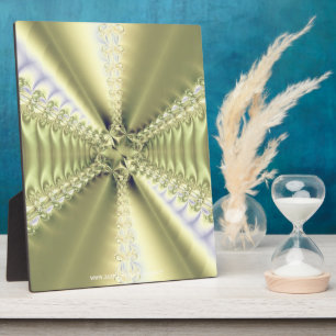 Metallic Star Plaque