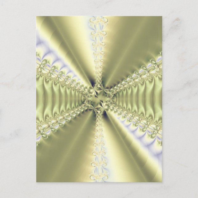 Metallic Star Postcard (Front)