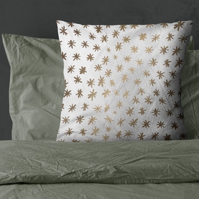 Metallic stars - gold cushion (Creator Uploaded)