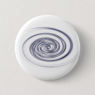 metallic swirl 6 cm round badge