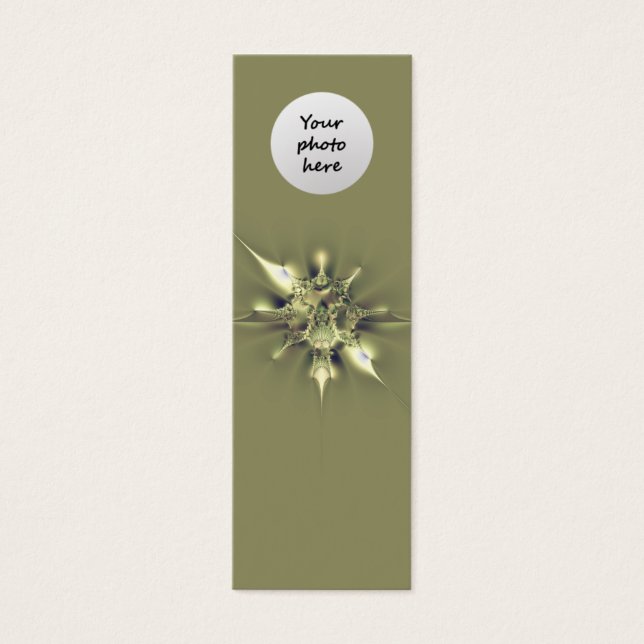 Metallic Taste Custom Bookmark (Front)