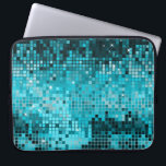 Metallic Turquois Sequins Look Disco Mirrors Bling Laptop Sleeve<br><div class="desc">Popular shiny metallic sequence look turquoise tones disco style iPhone 4/4S case cover. Retro 70's disco ball mirrors with the bling and sparkles. Look for this design in many tones. Purple blue green pink and can be requested in your favourite colour. It is a image pattern and not actual sequence....</div>