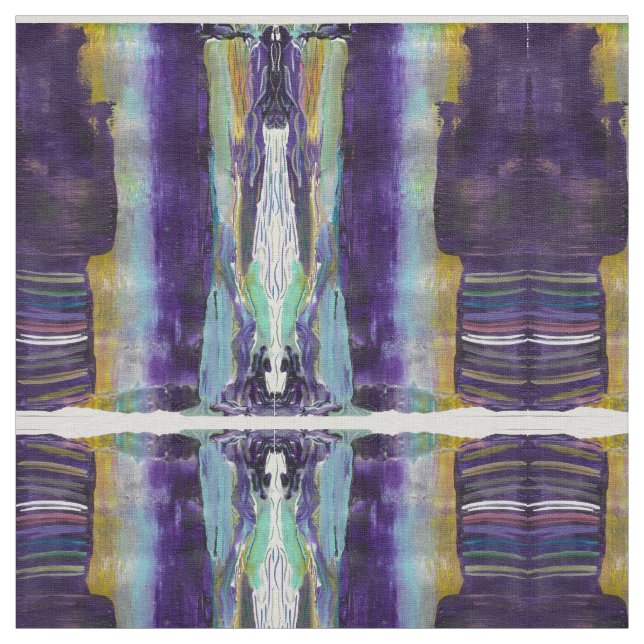 Metallic Waves Fabric (Swatch)