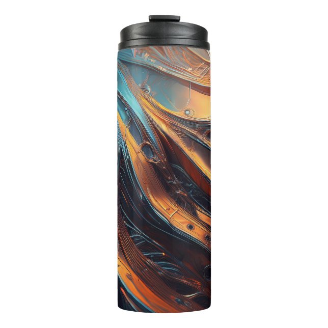Metallica Pattern Thermal Tumbler (Front)