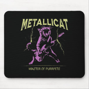 Metallicat Master Of Purrpets  Mouse Mat