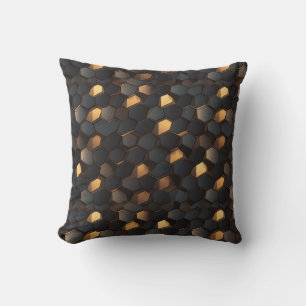 Metallised Design Cushion