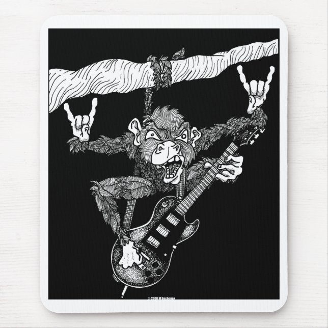 metalmonkey2 mouse mat (Front)