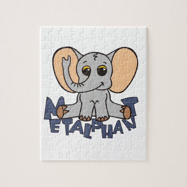 Metalphant Elephant Puzzle - single image (Vertical)