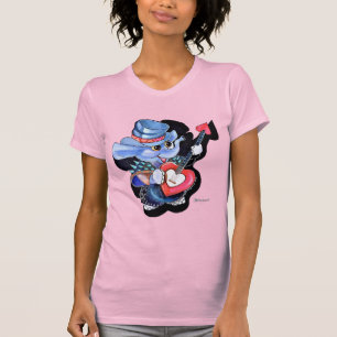 Metalphant Heart Guitar Women's Slim Fit T-shirt