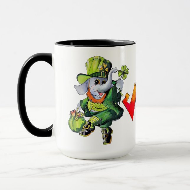 Metalphant St. Phantrick Mug (Left)