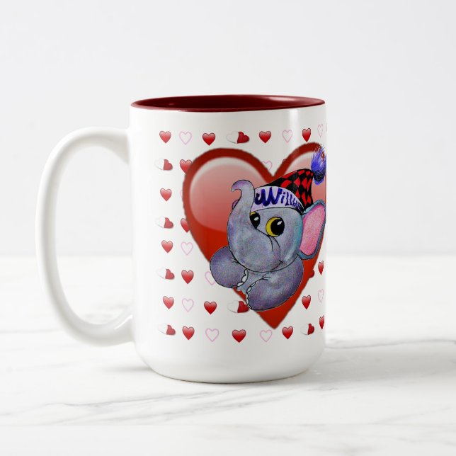 Metalphant Valentine Mug (Left)