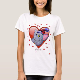 Metalphant Valentine Women's Basic T-Shirt