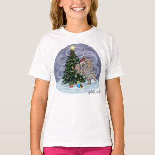 Metalphant Wilbur in Lights Girl's T-shirt