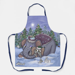 Metalphant Wilbur & Mom Apron
