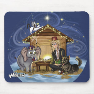 Metalphant Wilbur's True Meaning of Christmas Mouse Mat