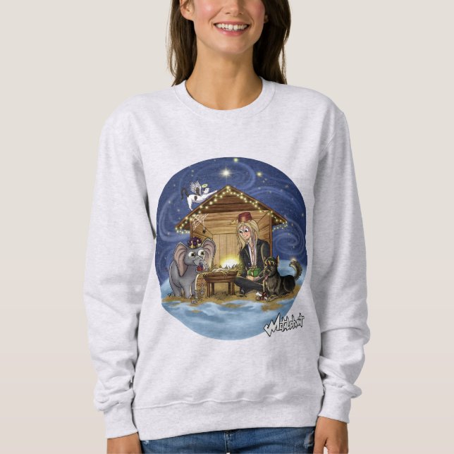 Metalphant Wilbur's True Meaning of Christmas Sweatshirt (Front)