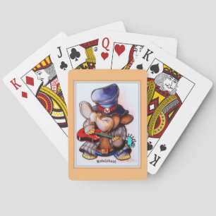 Metalphant with Guitar Playing Cards