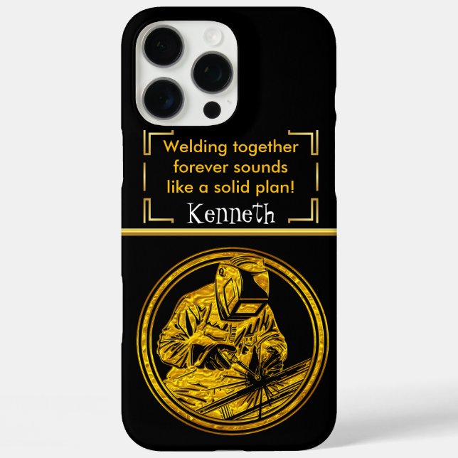 Metalwork Brilliance in Radiant Gold Case-Mate iPhone Case (Back)