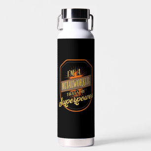 Metalworker Metalworking Water Bottle