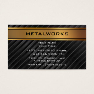 Custom Metal Fabrication Business Cards | Zazzle.co.uk