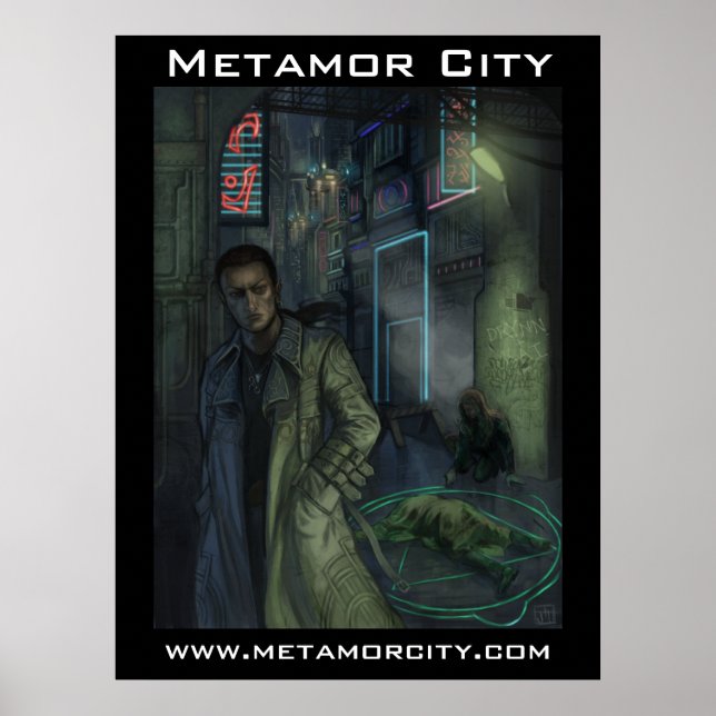 Metamor City: Scene of the Crime Poster (Front)