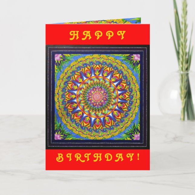 Metamorphose' (Birthday Card) Card (Front)