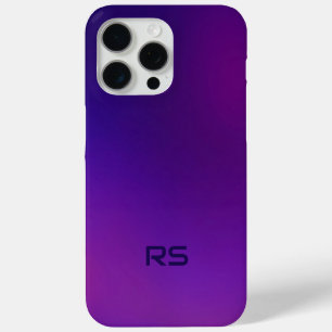 Metamorphosis 1 Purple Blue Elegance Personalised iPhone 15 Pro Max Case