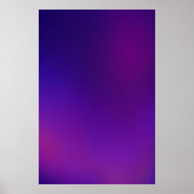 Metamorphosis 1 Purple Blue Elegance Poster (Front)