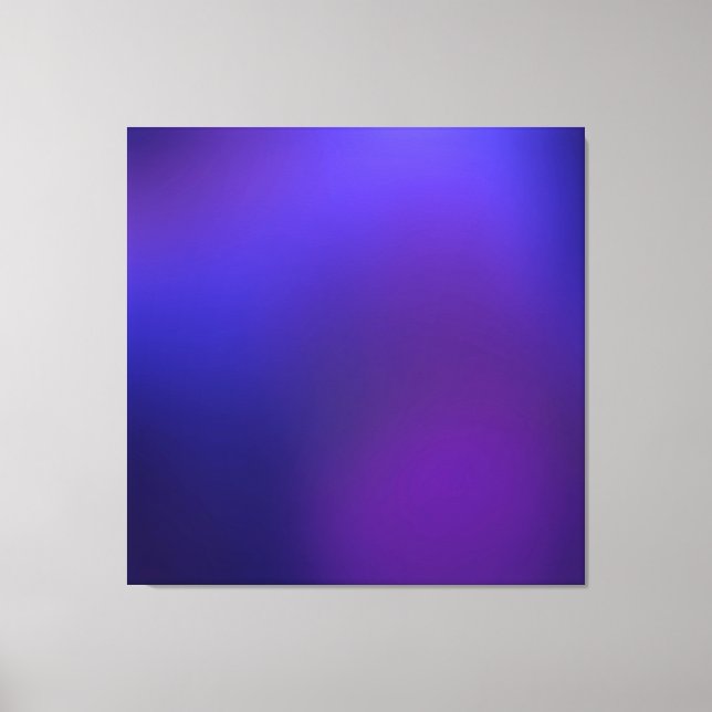 Metamorphosis 2 Purple Blue Elegance  Canvas Print (Front)