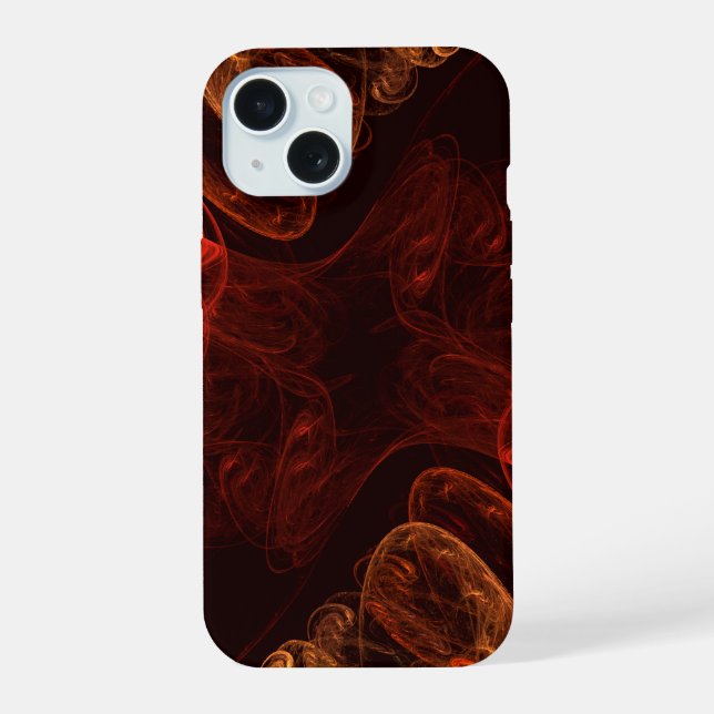 Metamorphosis Abstract Art iPhone 15 Case (Back)
