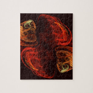 Metamorphosis Abstract Art Jigsaw Puzzle