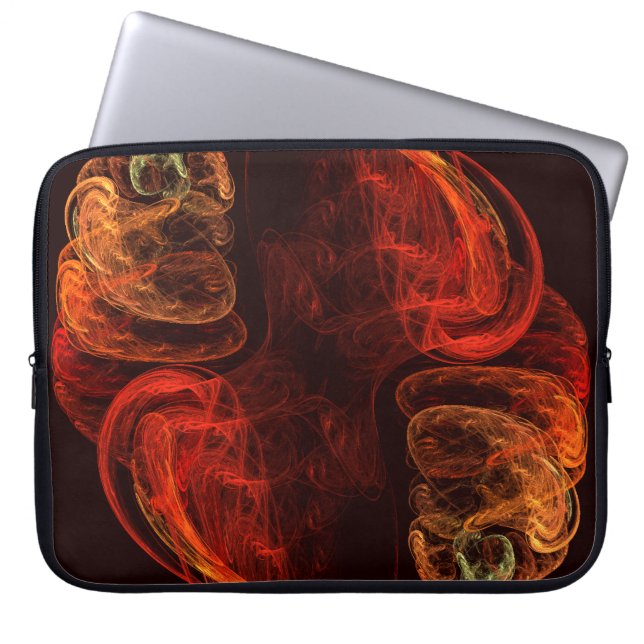 Metamorphosis Abstract Art Laptop Sleeve (Front)